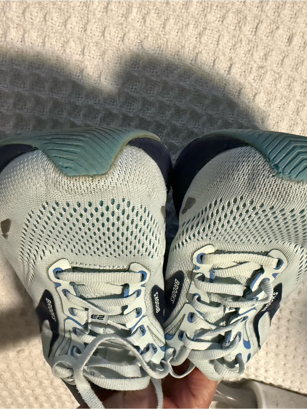 Brooks Adrenaline GTS 23 Running Shoes Women’s 9.5B Blue Gray Athletic Sneakers - Picture 5 of 9